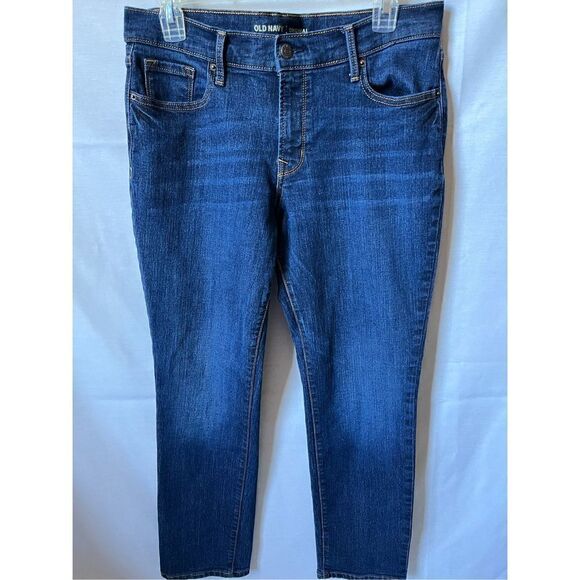 Old Navy Denim - Old Navy Mid Rise Skinny Jeans Size 8 Stretch Denim